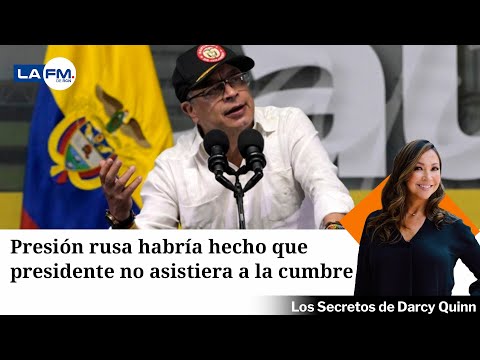 Presión rusa habría hecho que el presidente Petro no asistiera a la cumbre de paz