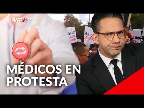 Termina En Enfrentamiento Protesta De Médicos En El Palacio | Antinoti