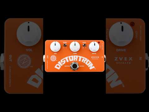 ZVEX Distortron #guitarpedal on #guitar and #bassguitar