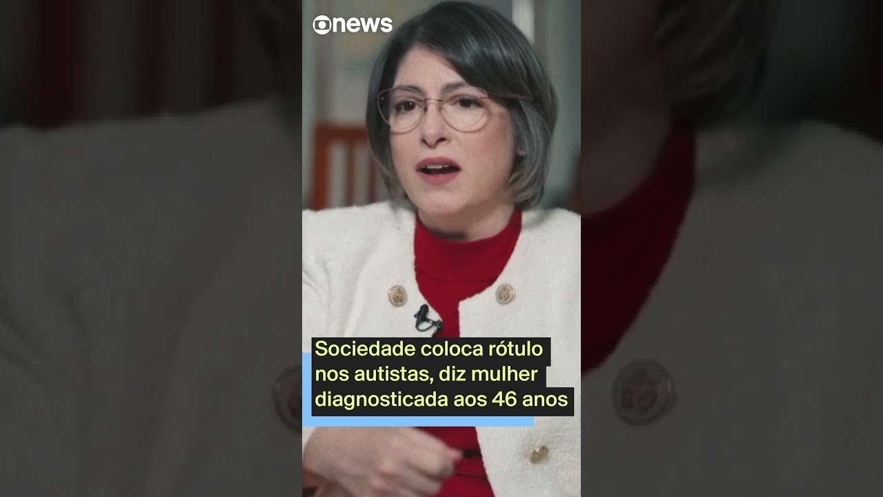 Sociedade coloca rótulo nos autistas diz mulher diagnosticada aos 46 anos
