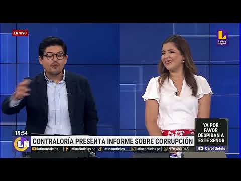 Contraloría presenta informe sobre corrupción