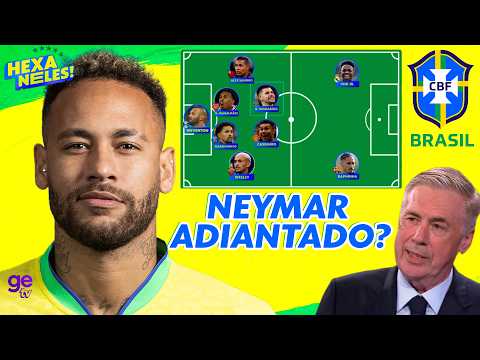 ONDE NEYMAR PODE SE ENCAIXAR NA SELEÇÃO BRASILEIRA? | HEXA NELES!