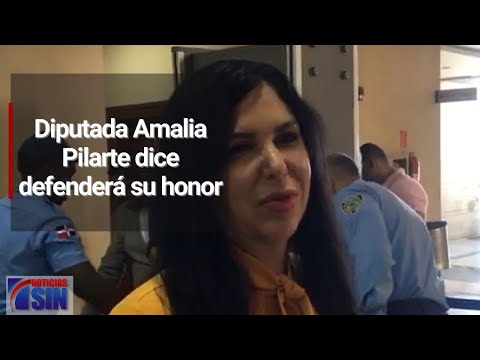 Diputada Amalia Pilarte dice defenderá su honor