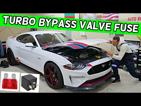 FORD MUSTANG TURBO CHARGER BYPASS VALVE FUSE LOCATION 2015 2016 2017 2018 2019 2020 2021 2022 2023