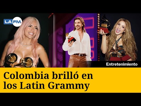 Colombia la gran ganadora en los Grammy Latino 2023