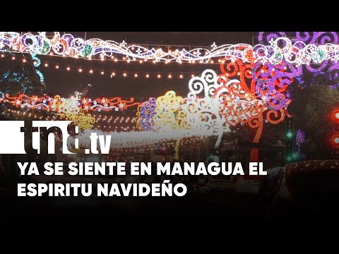En distintas zonas de Managua ya se siente el espíritu de Navidad - Nicaragua