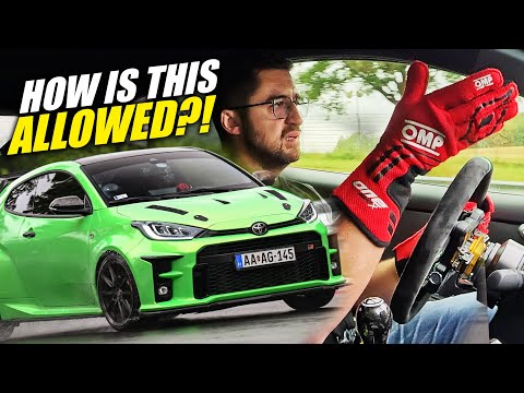 CRAZY Toyota Yaris GR & “SPECIAL” Traffic // Nürburgring