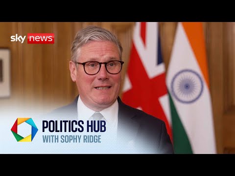 PM hails 'landmark' free trade deal with India | Politics Hub with Sophy Ridge