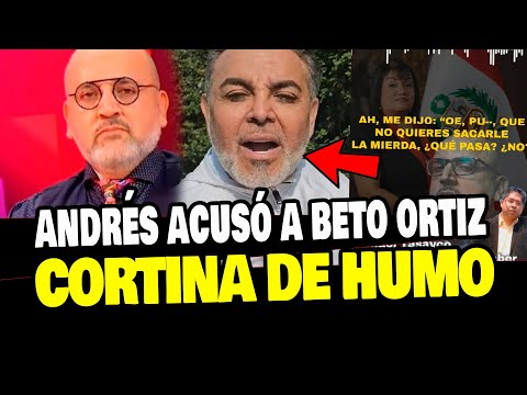 ANDRÉS HURTADO REAPARECE Y SE DEFIENDE ¡ACUSA A BETO ORTIZ DE CREAR TODO!