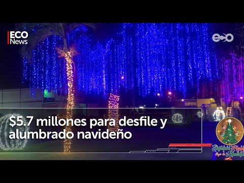 Alcaldía gastará B/. 5.7 millones para desfile y alumbrado navideño | #EcoNews