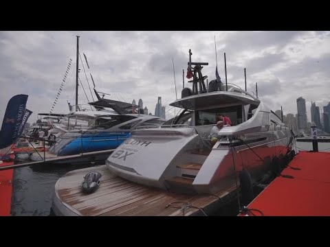 Dubai boat show exhibits billion-dollar yachts from around the globe
