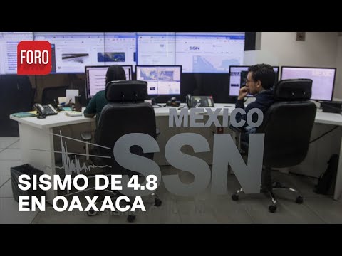 Reportan sismo de 4.8 grados en Oaxaca / Tiembla hoy 18 de noviembre - Las Noticias