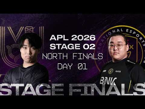 【大阪Major予選】Asia Pacific League 2026 - North - STAGE2 - FINALS Day1|プロリーグ日本語配信