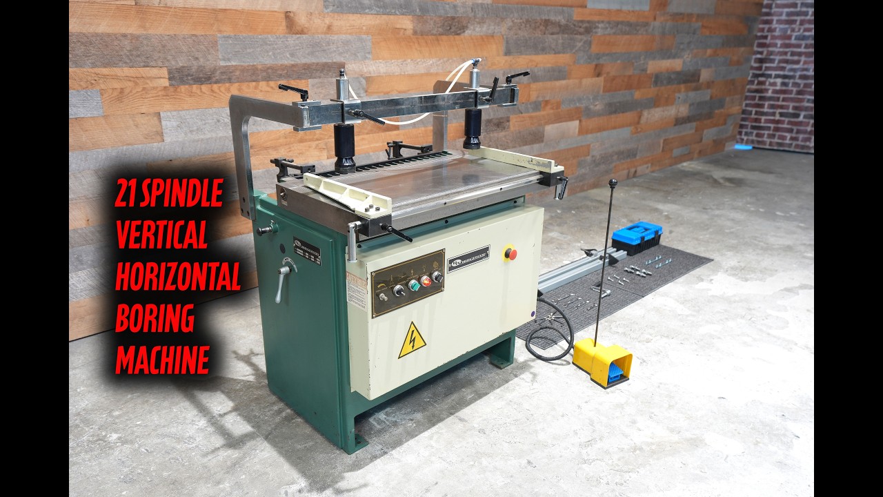 FPPOV - Bridgewood HS-21T Vertical & Horizontal 32mm Boring Machine