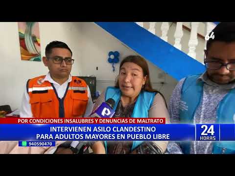 Pueblo Libre: albergue mantenía a adultos mayores en pésimas condiciones
