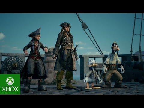 KINGDOM HEARTS III ? E3 2018 Pirates of the Caribbean Trailer