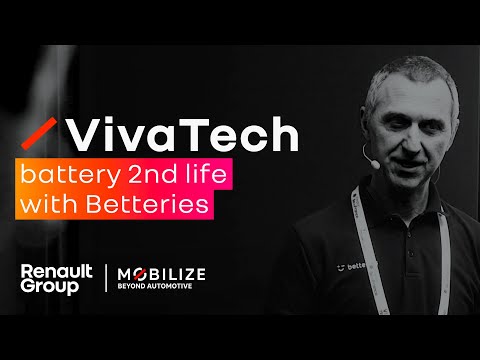 Mobilize conference "Battery 2nd life with Betteries" at VivaTech 2022