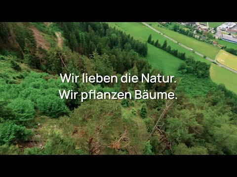 Wir lieben die Natur. Wir pflanzen Bäume.