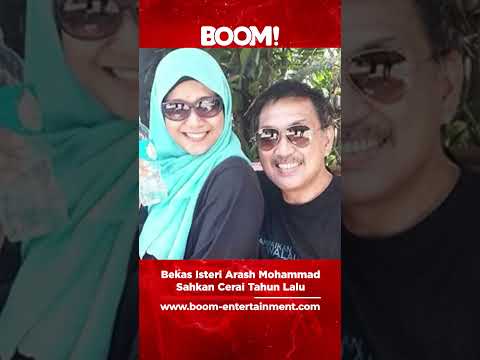Bekas isteri Arash Mohammad sahkan cerai tahun lalu. #boom #boomentertainment #arash #noorafidahwati