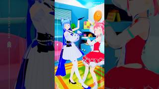 「水色侵略」踊ってみた #宗谷いちか #季咲あんこ  #shorts #vtuber