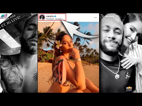 Toda la VERDAD del TRÍO amoroso entre MALUMA, NEYMAR y NATALIA BARULICH. Maluma dolido por Hawaii.