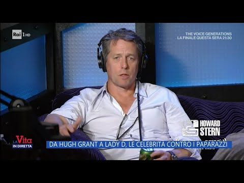 Da Hugh Grant a Lady D, le celebrità contro i paparazzi - La Vita in diretta 19/04/2024