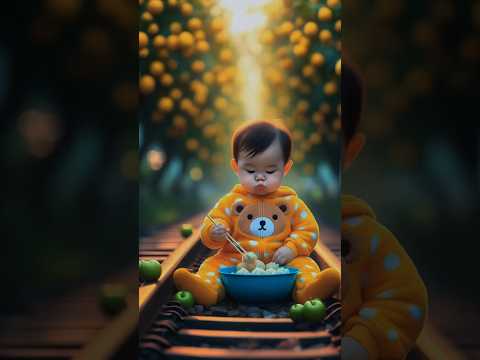 ❤️ evolution of Baby: train attack on baby for food eating #cat #cute #love #shorts jackas gang 03