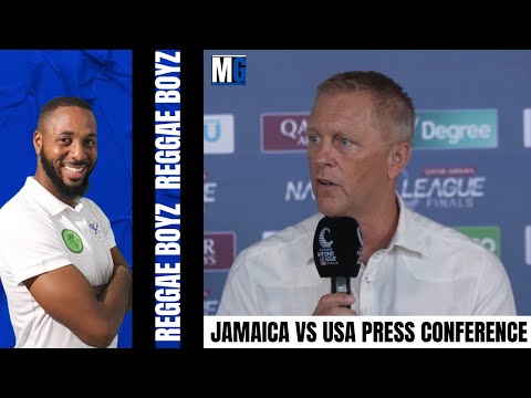 USA vs JAMAICA Live Pre Match Press Conference