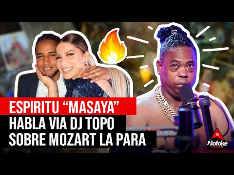 SE LE MONTA ESPIRITU "MAYASA" A DJ TOPO EN PLENO "DESPELUÑE" (HABLA SOBRE ESTRENOS MOZART LA PARA)