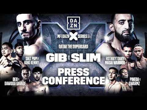 MISFITS & DAZN X SERIES 19 | QATAR: THE SUPERCARD | ANESONGIB VS. SLIM ALBAHER PRESS CONFERENCE LIVE