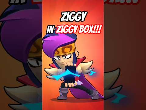 ZIGGY IN ZIGGYBOX!!! #brawlstars #brawlstarsgame #荒野亂鬥 #supercell
