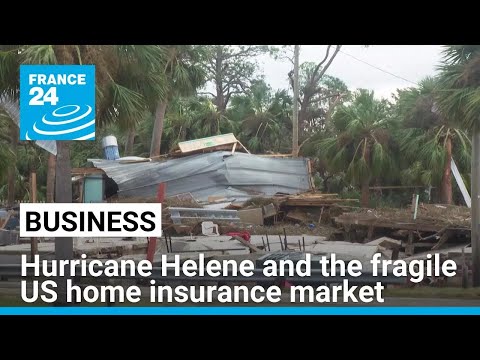 Hurricane Helene shines light on woes of US home insurance industry • FRANCE 24 English