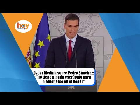 Pedro Sánchez: sin escrúpulos por el poder