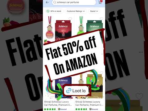 Schéwaz Luxury Car Freshener available at 50% on AMAZON