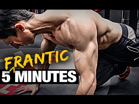 5 Minute Home Fat Burning Workout (FRANTIC FAT LOSS!)