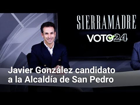 Javier González, candidato a la Alcaldía de San Pedro, en entrevista