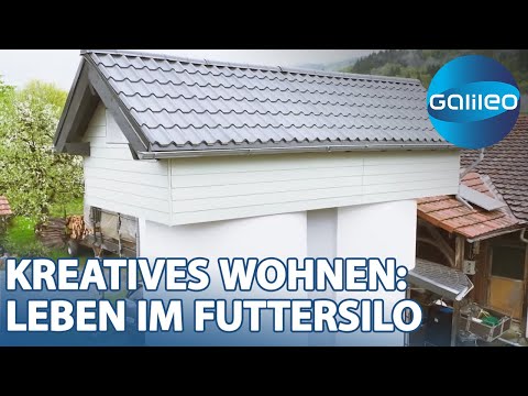 Vom Futtersilo zum Wohnhaus - Kreatives Wohnkonzept inspiriert durch 