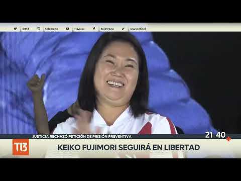 Keiko Fujimori seguirá en libertad: Justicia rechazó petición de prisión preventiva