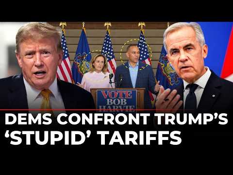 'Making Enemies of Canada...': Dems Issue Ultimatum Over Trump's Tariffs, Corruption &amp; Epstein Files