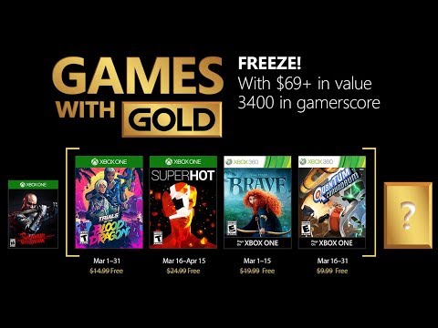 Juegos con Gold Xbox One y Xbox 360 | Marzo 2018