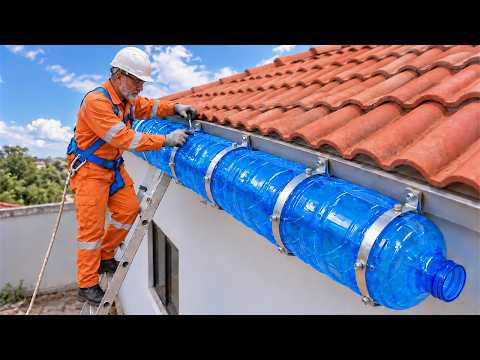 99% of plumbers don't want you to know this! ENDLESS FREE source from recycling empty bottles/ PVC