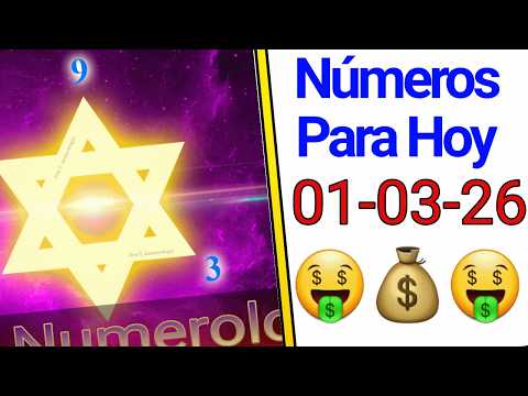 Numerologia para hoy 01-03-26💯 ✡Jose L Numerologia✡