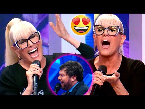 ¡QUÉ BÁRBARO!: la voz de Valeria Lynch dejó fascinado a Guido Kaczka