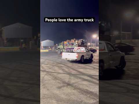 Retired deuce and a half has a pretty good life….#drift #show #bmw #dodge #familyfun