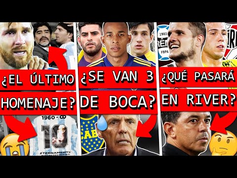 ? El último PEDIDO de MARADONA a MESSI+ ¿BOCA vende 3 TITULARES+ ¿VENTA y REFUERZO bomba en RIVER