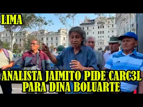 JAIMITO SE PRONUNCIA ANTE LA MILITARIZACIÓN DE PUNO PARA BUSCAR LA LLEGADA DE DINA BOLUARTE..