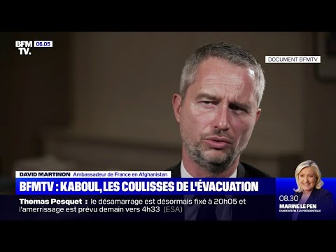 Evacuation de Kaboul: L'ambassadeur de France raconte ses négociations avec un chef taliban