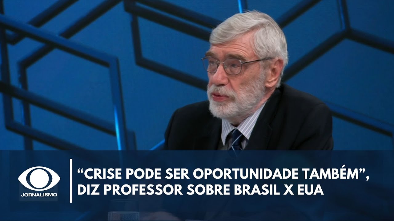 Crise pode ser oportunidade também diz professor sobre Brasil x EUA | Canal Livre