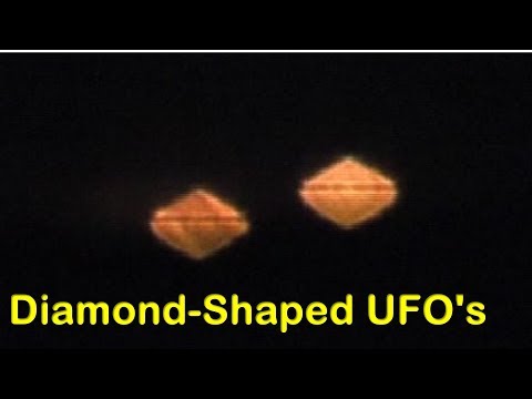 Amazing Footage of Diamond-Shaped UFO's Hovering Over Silbury Hill, England