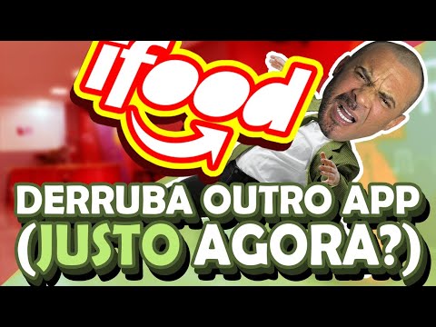 IFOOD FAZ FAMOSO APP ENTREGA FINALIZAR OPERAÇÃO IGUAL UBER EATS E 99FOOD (RAPPI E LALAMOVE A PERIGO)